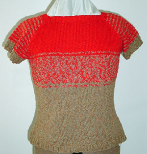 Raglan-Streifenpulli