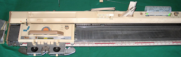 Maschine mit Schlitten