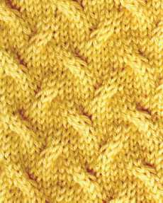 Zopf-Flächenmuster 1